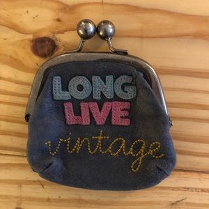Fossil “Long Live Vintage” coin purse